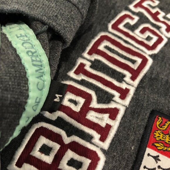 University of Cambridge Official Embroidered Patch Unisex T-Shirt Size M - Picture 7 of 16